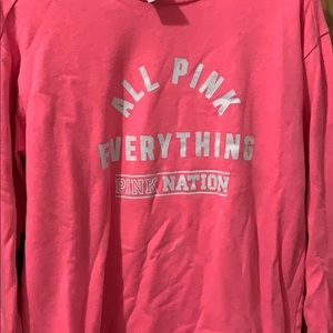 Pink sweatshirt
